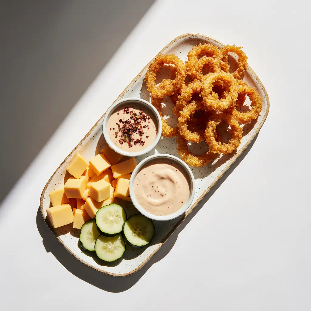 Keto Crispy Onion Rings – The Ultimate Low-Carb Snack You’ll Love 10 keto crispy onion rings snack platter