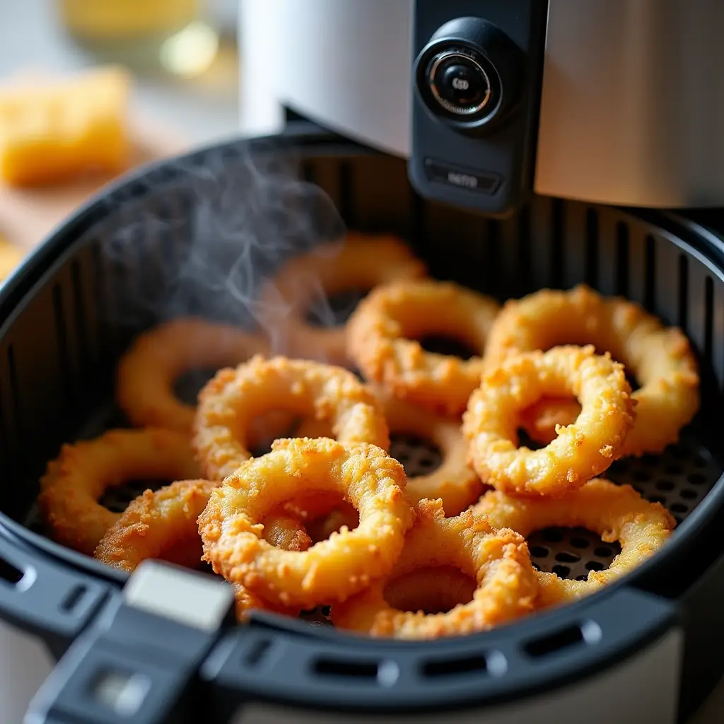 Keto Cheese Onion Rings in Donut Pan – So Good, You’ll Never Miss the Bread 10 Reheating keto cheese onion rings in air fryer